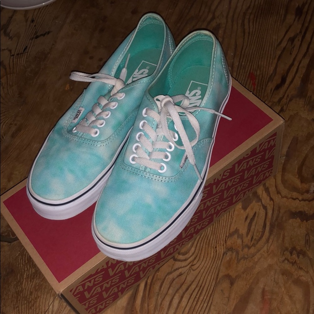 Vans Cloud Blue and White